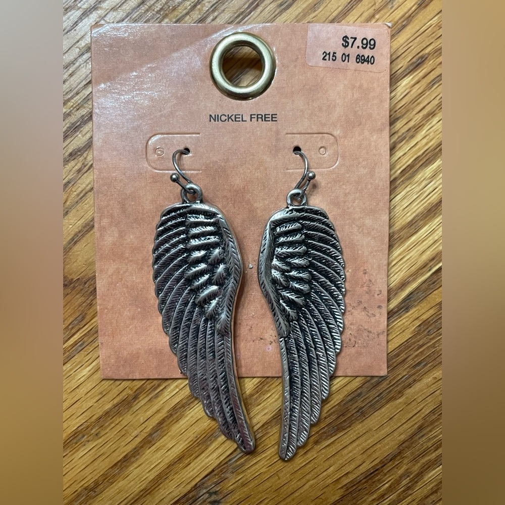 NWT Wing French Hook Earrings